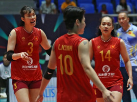 Video bóng chuyền ĐT nữ Việt Nam - Kazakhstan: Kinh điển 5 set (AVC Nations Cup)
