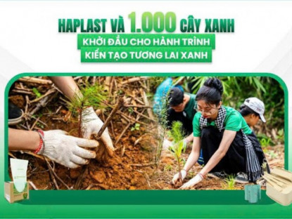 Thông tin doanh nghiệp - HAPLAST và 1.000 cây xanh - Khởi đầu cho hành trình kiến tạo tương lai xanh