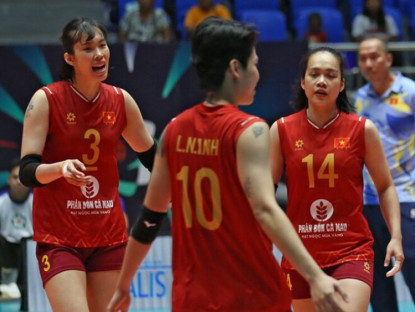 Thể thao - Video bóng chuyền ĐT nữ Việt Nam - Kazakhstan: Kinh điển 5 set (AVC Nations Cup)