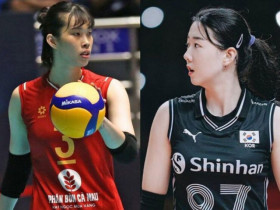 Video bóng chuyền ĐT nữ Việt Nam - Hàn Quốc: Đáng tiếc set 3, hụt vé chung kết (AVC Nations Cup)