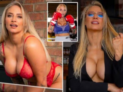 Thể thao - Nữ giáo viên gây sốt với bikini boxing, gây thương nhớ khi diện đồ "thả rông"