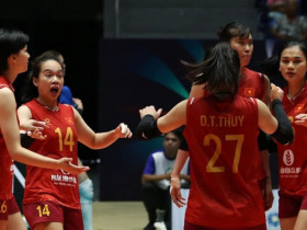 Trực tiếp bóng chuyền nữ Kazakhstan - Việt Nam: Khởi đầu tốt của ĐT Việt Nam (AVC Nations Cup)