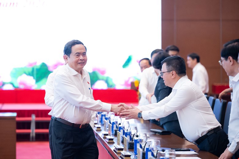 Chủ tịch Quốc hội và Thủ tướng Chính phủ gặp mặt Lãnh đạo các cơ quan báo chí - 1