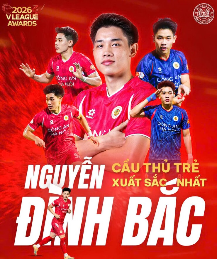 HLV Kim Sang Sik "trao quà" cho Quang Hải, Công an Hà Nội thắng lớn ở V-League Awards - 3
