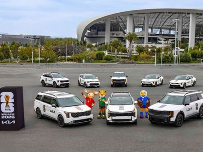 Giao thông - Kia huy động 660 xe phục vụ World Cup 2026, Carnival và Sorento góp mặt