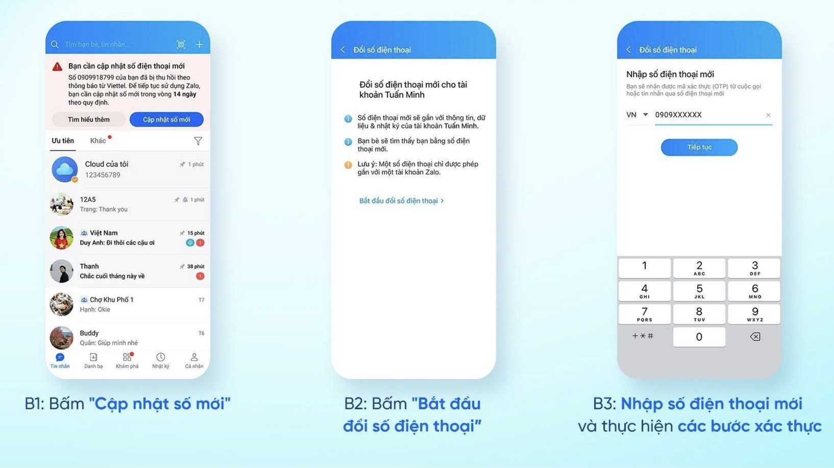 Nhà mạng thu hồi SIM chưa xác nhận sử dụng trên VNeID: Có lo mất tài khoản Zalo? - 2