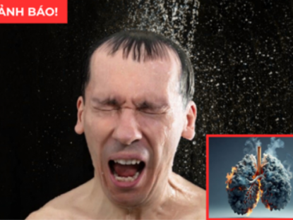 Thông tin doanh nghiệp - Tắm kiểu này chỉ gây “hủy hoại” phổi, dừng lại ngay nếu không muốn làm bạn với máy thở cả đời!