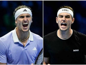 Bán kết tennis đỉnh cao ATP, WTA: Zverev 