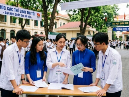Giáo dục - Tham khảo điểm chuẩn các trường thuộc ĐH Quốc gia Hà Nội 3 năm gần đây