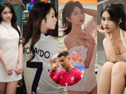 Thể thao - Hot girl Việt đập tan chỉ trích Ronaldo "hết thời", tin Bồ Đào Nha hạ Uzbekistan 3-0