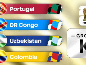 Bảng xếp hạng bảng K World Cup 2026: Bồ Đào Nha đại chiến CHDC Congo, Uzbekistan, Colombia