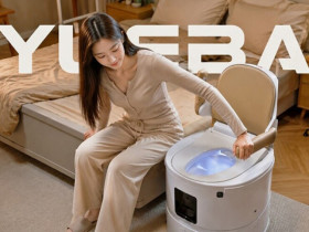 Công ty Trung Quốc ra mắt bồn cầu tự hành có thể tự tìm đến người dùng khi được gọi