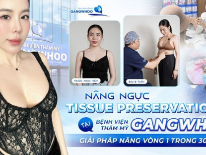 Thông tin doanh nghiệp - Nâng ngực Tissue Preservation tại Bệnh viện Thẩm mỹ Gangwhoo – Giải pháp nâng ngực trong 30 phút