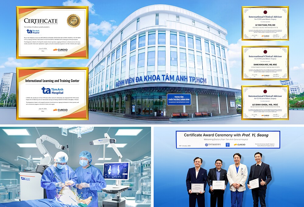 Bệnh viện đầu tiên tại Việt Nam đạt cùng lúc 3 chứng nhận quốc tế về robot AI thay khớp - Gần 100 ca chỉ trong 2 tháng - 3