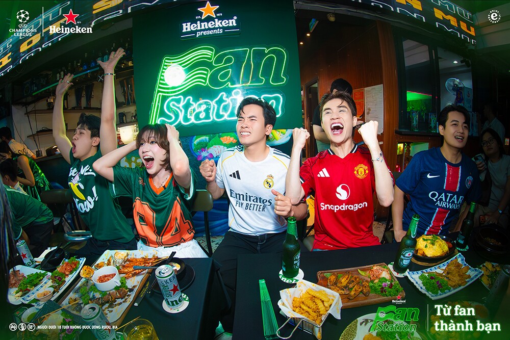 Heineken FanStation: điểm đến của fan Việt trong mùa bóng đá quốc tế - 1