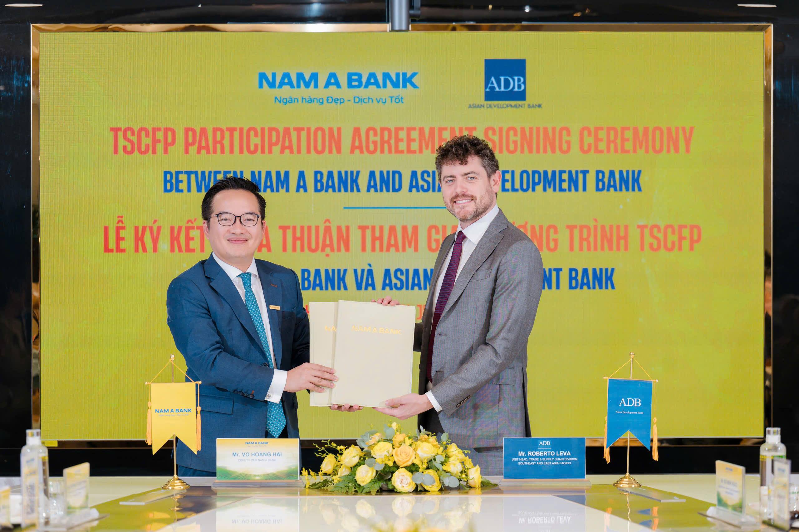 Nam A Bank hợp tác cùng ADB thúc đẩy tài trợ thương mại - 1