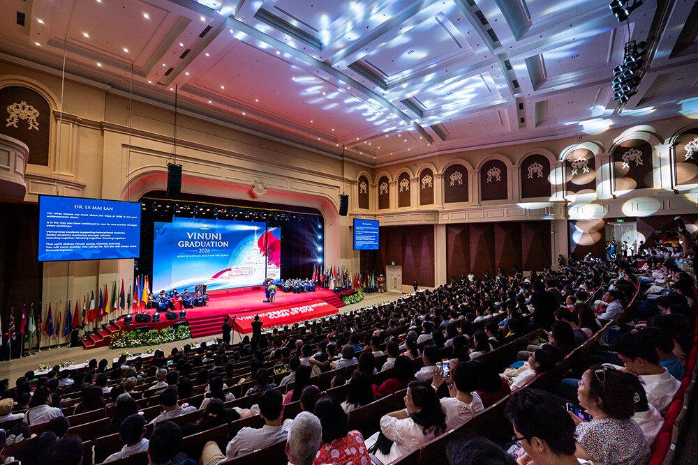 Lễ tốt nghiệp VinUni 2026: Bản phác thảo mô hình đại học của tương lai - 1
