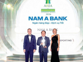 Nam Á Bank nhận giải thưởng quốc tế về Báo cáo Phát triển bền vững