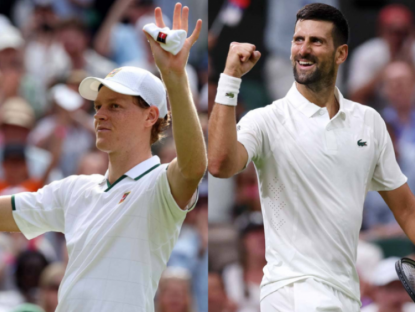Thể thao - Sinner gặp ác mộng ngay vòng 1 vẫn có kỷ lục, Djokovic thể hiện ý chí sắt đá ở Wimbledon