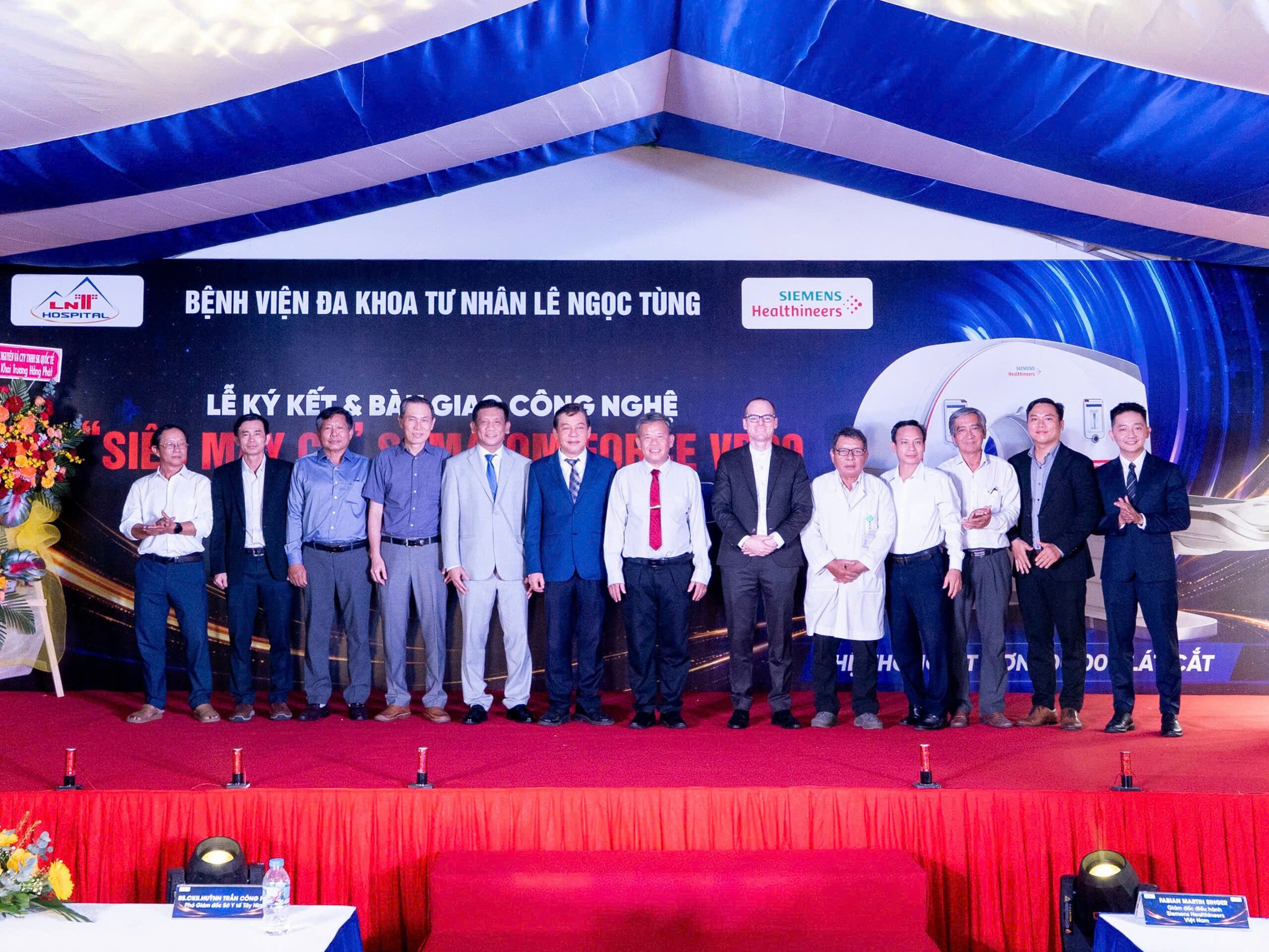 Bệnh viện Đa khoa tư nhân Lê Ngọc Tùng đưa “siêu máy ct” Somatom Force VB30 vào vận hành tại Tây Ninh - 1