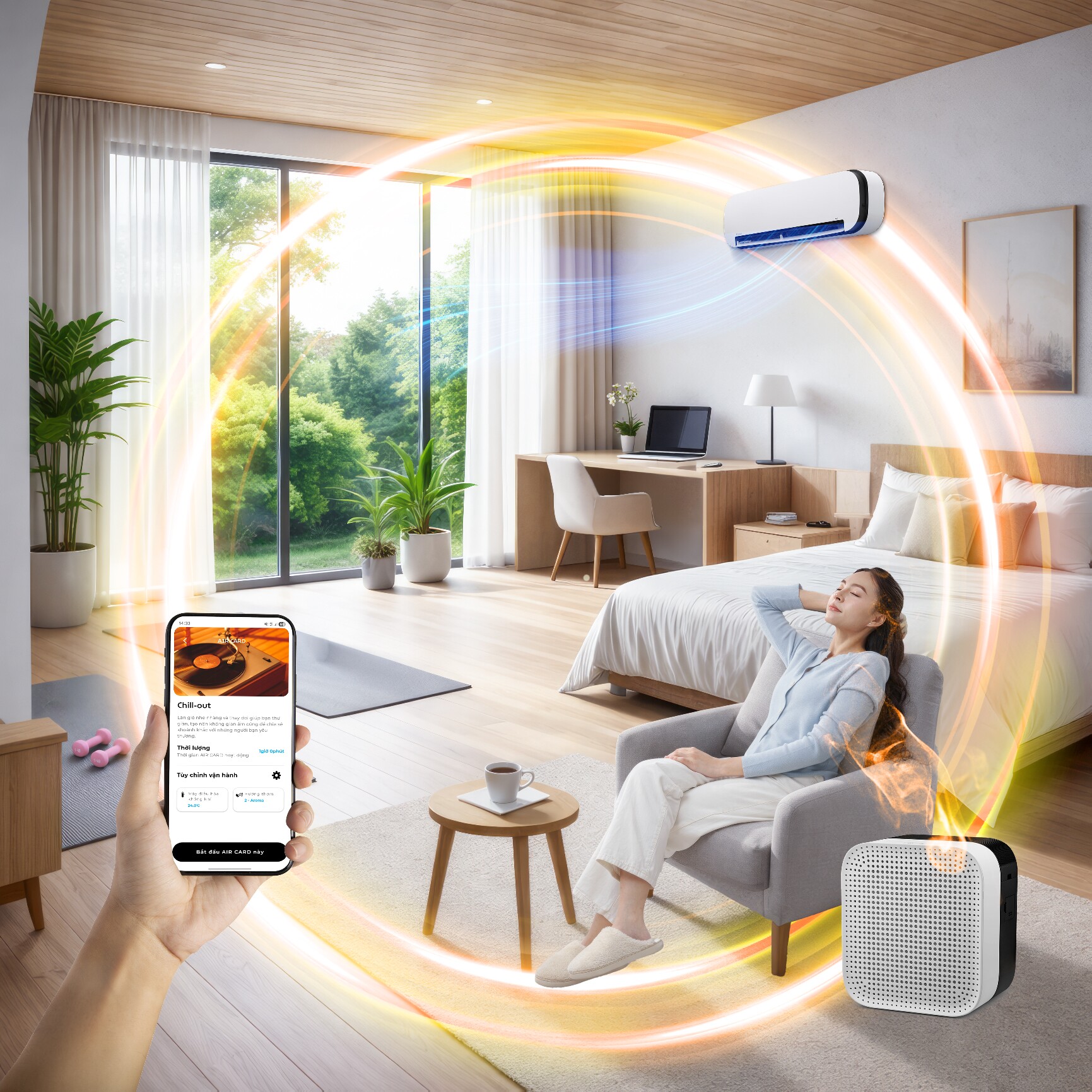 Điều hòa Daikin AIR CREATOR: Khi môi trường sống được tạo nên từ ánh sáng, âm thanh và không khí - 3