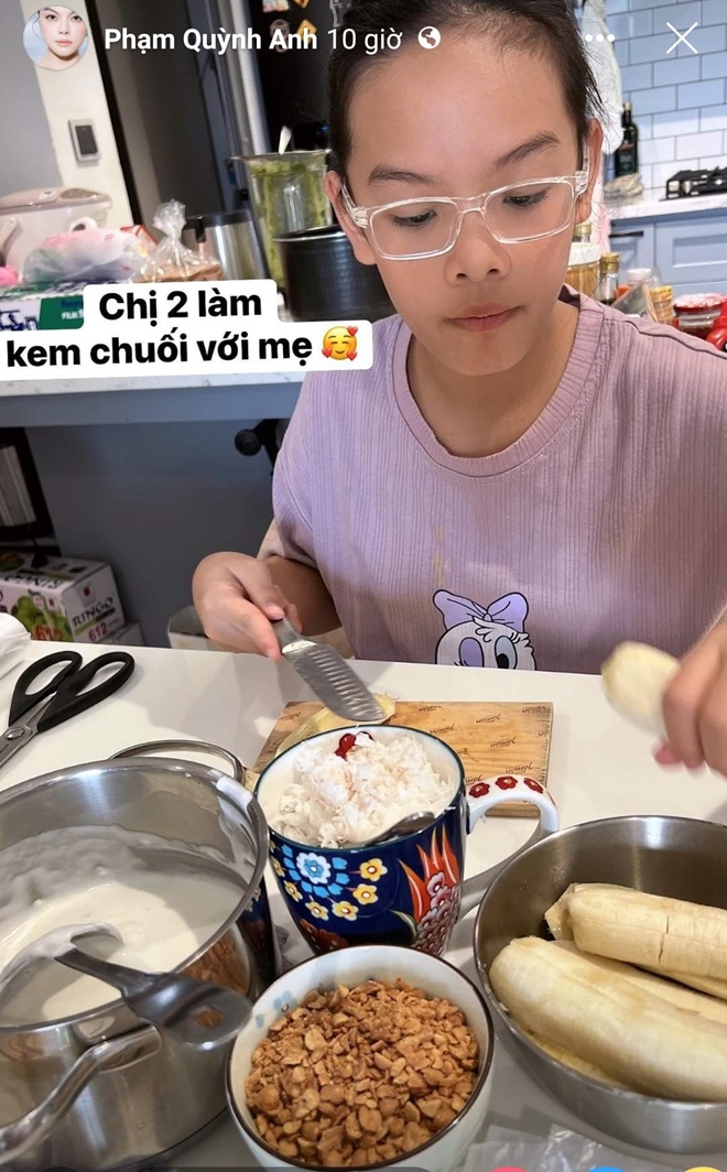Suti &#34;Bố ơi mình đi đâu thế&#34; đã xinh đẹp còn khéo tay vào bếp, làm mẹ Thúy Hạnh &#34;mát lòng mát dạ&#34; - 13