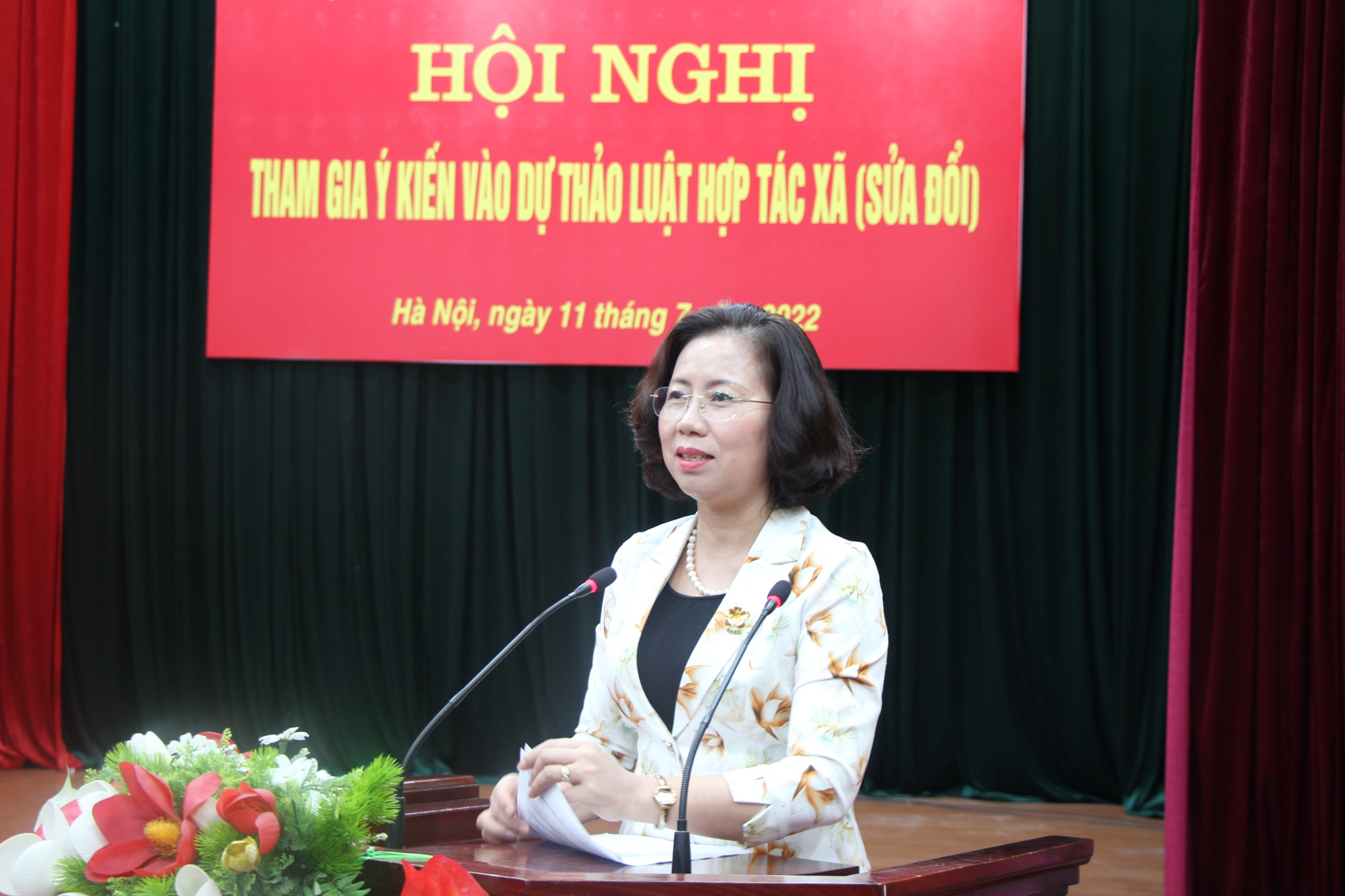 Tổ chức Hội nghị tham gia ý kiến vào Dự thảo Luật Hợp tác xã (sửa đổi) - 6