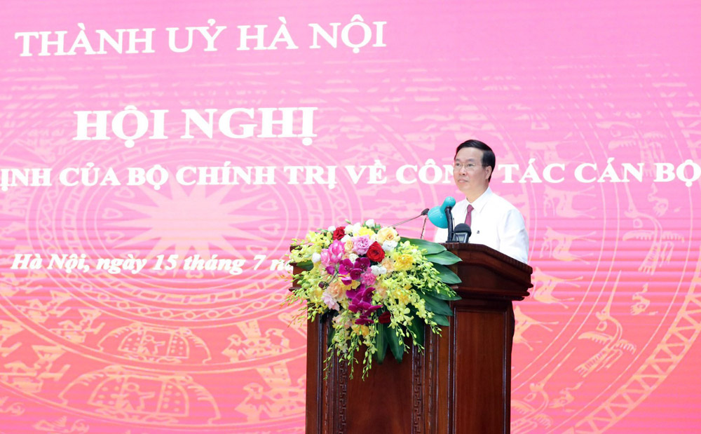 Bộ Chính trị phân công đồng chí Trần Sỹ Thanh giữ chức Phó Bí thư Thành ủy Hà Nội và được giới thiệu để bầu Chủ tịch TP Hà Nội - 3