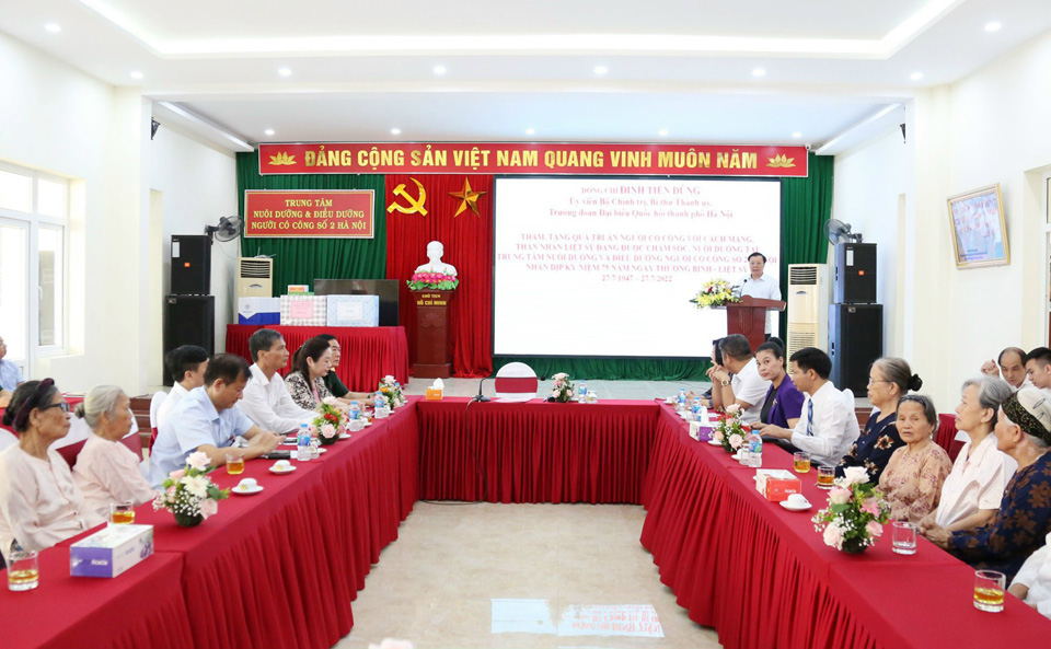 Các hoạt động thiết thực của lãnh đạo Thành phố Hà Nội đối với người có công và nạn nhân bị nhiễm chất độc da cam nhân dịp kỷ niệm 75 năm Ngày Thương binh - Liệt sĩ - 1