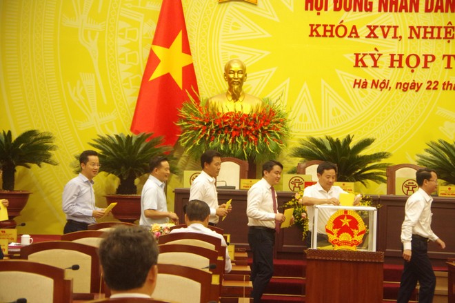 100% đại biểu tán thành đồng chí Trần Sỹ Thanh làm Chủ tịch UBND TP Hà Nội - 2