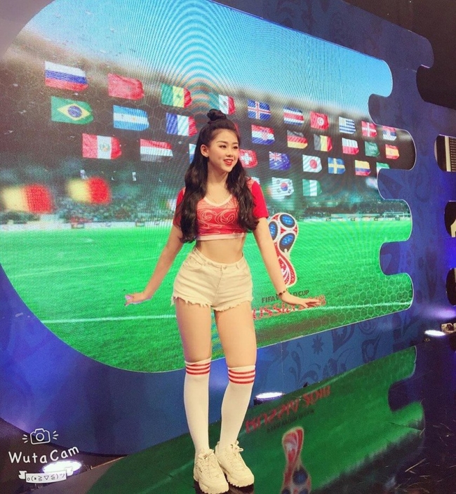 Trâm Anh âm thầm chuyển hướng, hot girl “Nóng cùng World Cup” đầu quân cho VTV - 8