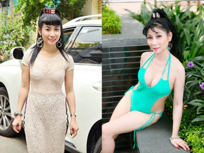  - Nữ diễn viên U50 có sở thích mặc bikini khoe dáng, đổi xe sang tiền tỷ như “thay áo”
