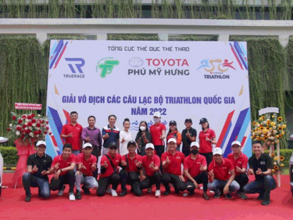  - Giải vô địch Quốc gia Duathlon và Triathlon 2022 được tài trợ bởi Toyota Phú Mỹ Hưng
