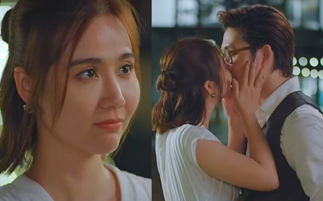 Cảnh hôn trong phim hot nhất VTV &#34;lừa đẹp&#34; khán giả: Bất ngờ cặp &#34;phi công trẻ&#34; và nữ CEO - 14