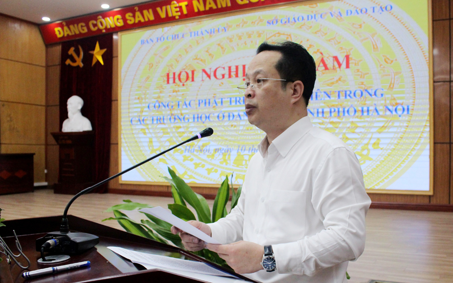Hội nghị tọa đàm công tác phát triển đảng viên trong các trường học ở Đảng bộ thành phố Hà Nội - 2