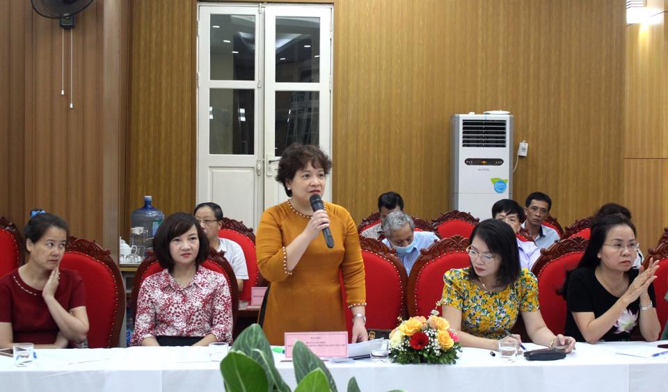 Hội nghị tọa đàm công tác phát triển đảng viên trong các trường học ở Đảng bộ thành phố Hà Nội - 4