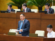 Bộ trưởng bộ Văn hóa, Thể thao và Du lịch Nguyễn Văn Hùng trả lời chất vấn