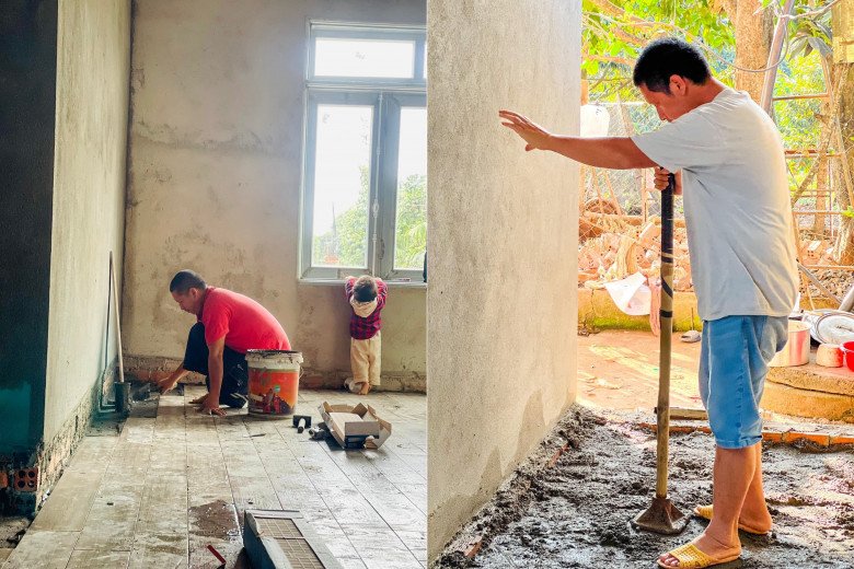 Nam nhân viên văn phòng Hà Nội về quê tự tay xây nhà cho bố vợ “cả làng không ai có” - 4