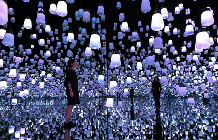 Trải nghiệm “Thế giới vô tận” tại Bảo tàng Nghệ thuật Kỹ thuật số ở Tokyo - 12