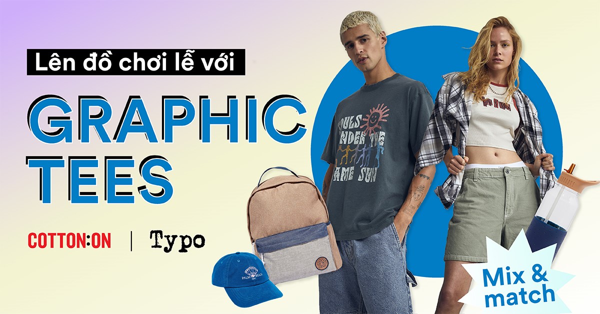 Lên đồ chơi lễ 2/9 - Xem ngay 6 cách mix & match với Graphics Tee ấn tượng - 1