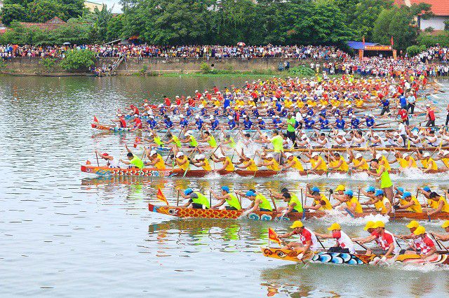 Lễ hội đua – bơi thuyền trên dòng Kiến Giang - 2