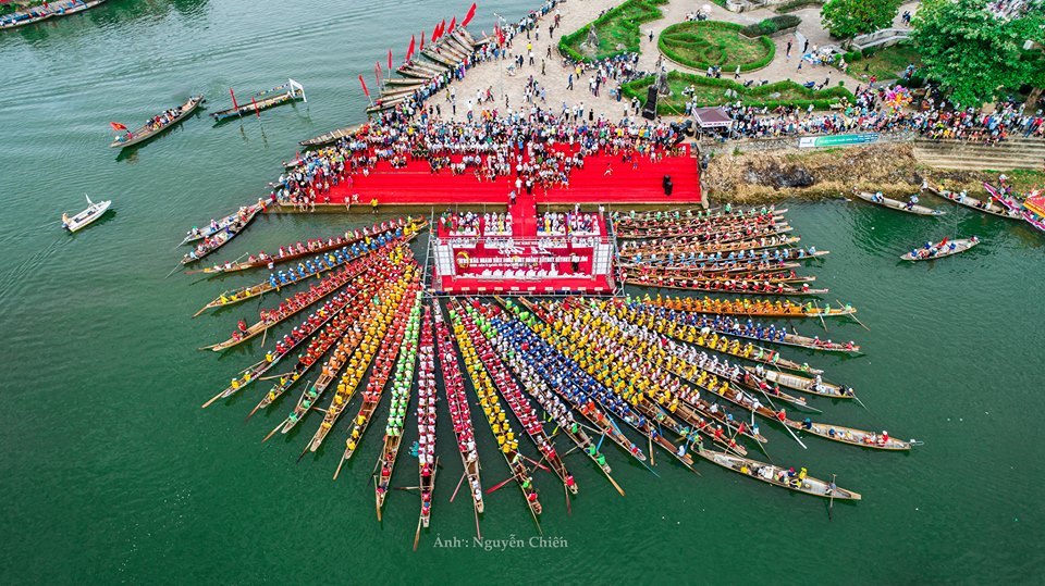 Lễ hội đua – bơi thuyền trên dòng Kiến Giang - 1