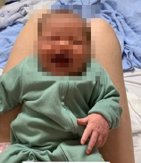 Vác bụng bầu "khổng lồ" đi đẻ, mẹ ngạc nhiên khi bác sĩ thông báo cân nặng của con - 2