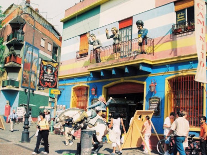 Du lịch - La Boca - Khu phố nghèo giữa lòng Buenos Aires