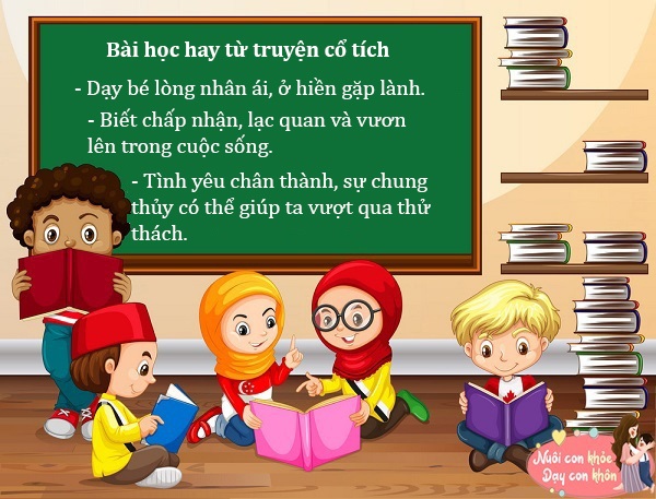 Truyện cổ tích: Những câu chuyện cổ tích tổng hợp, rèn luyện đức tính và nhân cách tốt cho trẻ - 9