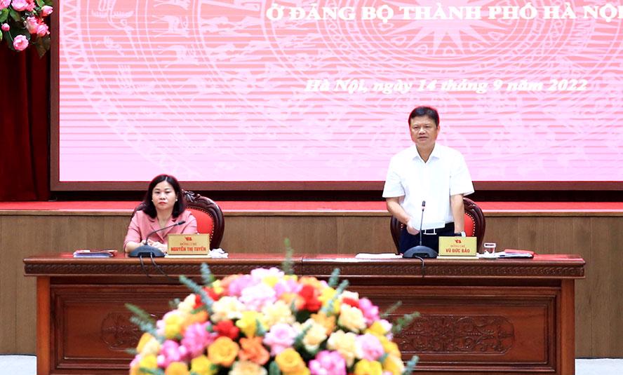 Hà Nội tổ chức lấy ý kiến vào một số văn bản về công tác đảng viên ở Đảng bộ thành phố - 2