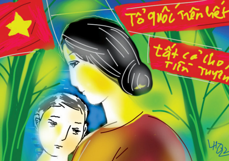 Làng kháng chiến và đón mừng hòa bình lập lại - 1