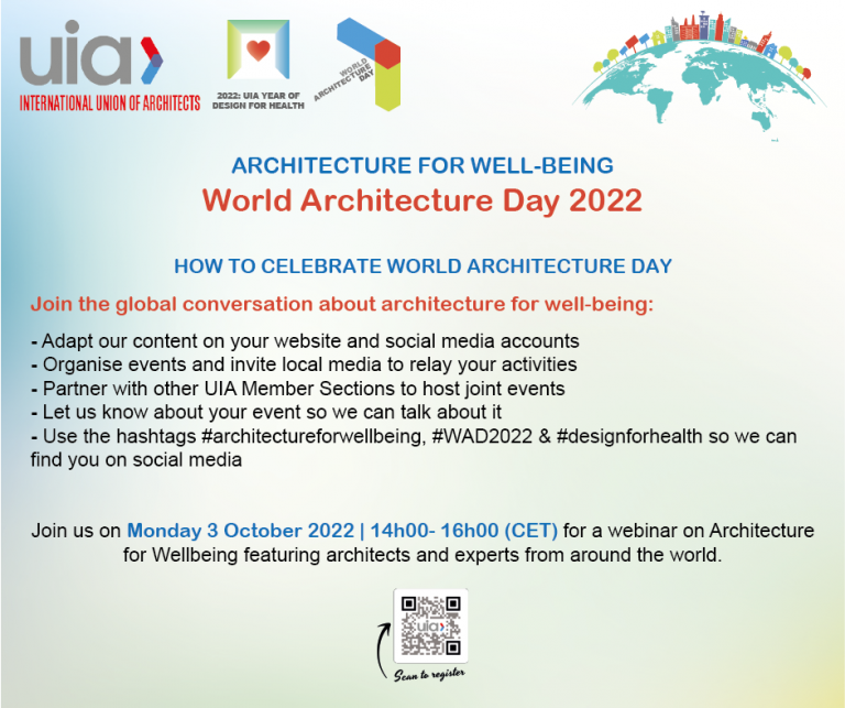 Sắp diễn ra Hội thảo “Kiến trúc vì sự khỏe mạnh – hạnh phúc” nhân ngày Kiến trúc Thế giới 2022 - 3