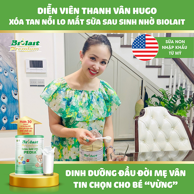 Nhiều sao Việt và các bà mẹ tin chọn sản phẩm dinh dưỡng Biolait – Colos Gold 24h Pedia+ - 3