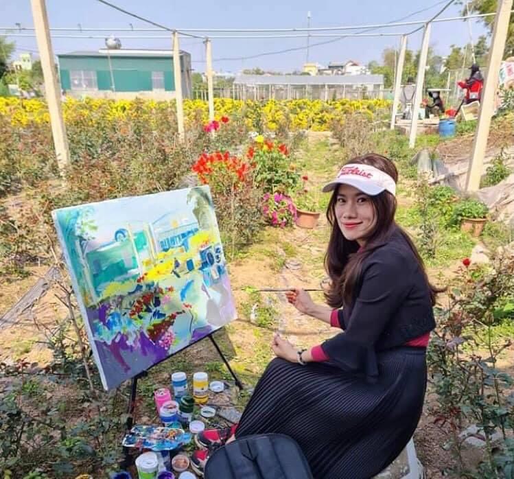 Triển lãm tranh trực họa của các họa sỹ trẻ Thái Bình tại Hà Nội - 4